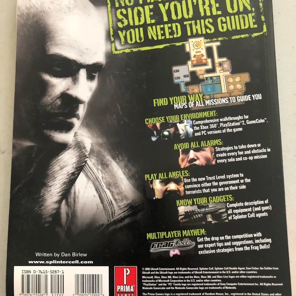 Splinter Cell Double Agent Manual